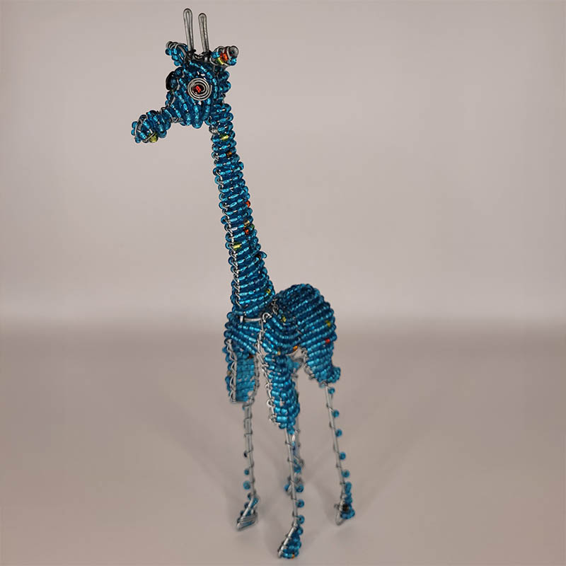 Giraffe made from Beads - Handmade in South Africa - Umgani.com