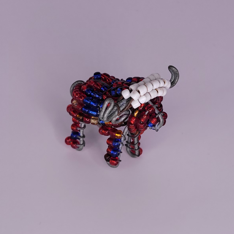 Bison Keychain