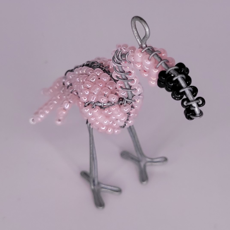Flamingo Keychain